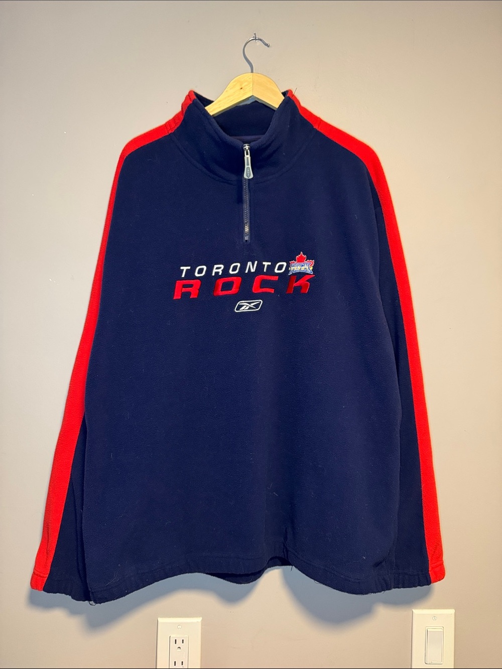 Vintage Lacrosse Toronto Rock Fleece / Large - XL / Reebok / 2000s